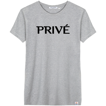 Odjeća Žene
 Majice dugih rukava French Disorder T-shirt femme  Prive Siva