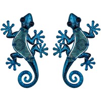 Dom Dekorativni predmeti  Signes Grimalt Slika Gušteri 2 Jedinice Blue