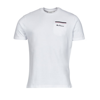 Odjeća Muškarci
 Majice kratkih rukava Ben Sherman PIQUE POCKETT Bijela