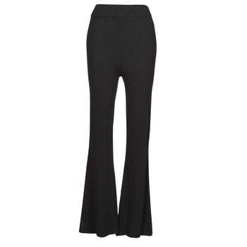 Odjeća Žene
 Lagane hlače / Šalvare Tommy Jeans TJW A-LINE RIB BADGE PANT Crna