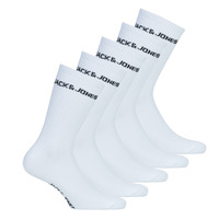 Donje rublje Muškarci
 Visoke čarape Jack & Jones JACBASIC LOGO TENNIS X5 Bijela