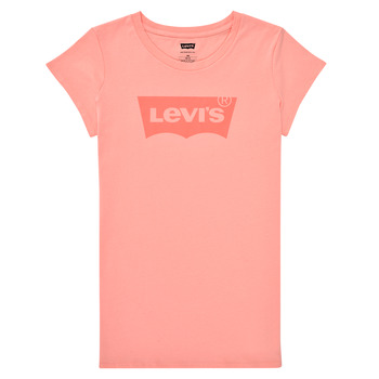Odjeća Djevojčica Majice kratkih rukava Levi's BATWING TEE Narančasta
