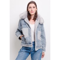 Odjeća Žene
 Traper jakne Fashion brands  Siva
