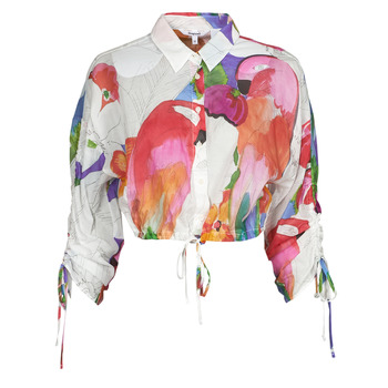 Odjeća Žene
 Košulje i bluze Desigual CAM_KAILUA Bijela / Multicolour