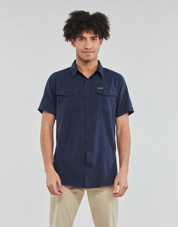 Columbia Utilizer II Solid Short Sleeve Shirt Collegiate
