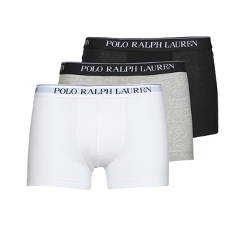 Donje rublje Muškarci
 Bokserice Polo Ralph Lauren CLASSIC TRUNK X3 Crna / Bijela / Siva