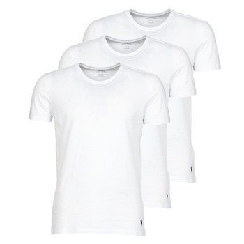 Odjeća Muškarci
 Majice kratkih rukava Polo Ralph Lauren CREW NECK X3 Bijela