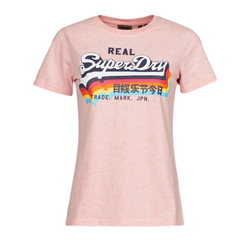 Odjeća Žene
 Majice kratkih rukava Superdry VL TEE Shell / Ružičasta