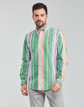 Odjeća Muškarci
 Košulje dugih rukava Polo Ralph Lauren Z216SC31 Višebojna / Zelená / Ružičasta