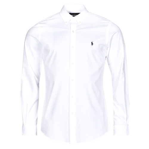 Odjeća Muškarci
 Košulje dugih rukava Polo Ralph Lauren ZSC11B Bijela