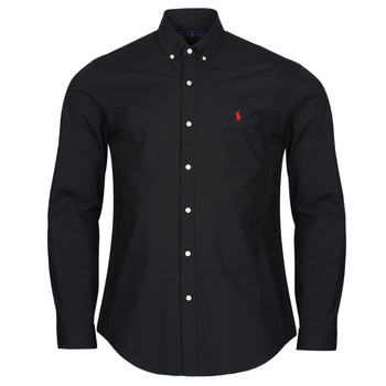 Odjeća Muškarci
 Košulje dugih rukava Polo Ralph Lauren ZSC11B Crna / Polo / Crna