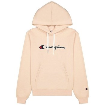 Odjeća Žene
 Sportske majice Champion Wmns Organic Cotton Blend Script Logo Hoodie Ružičasta