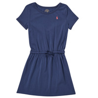 Odjeća Djevojčica Kratke haljine Polo Ralph Lauren POLAW Plava