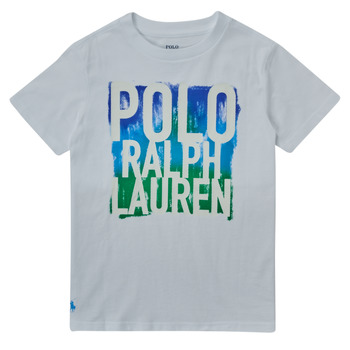 Odjeća Dječak
 Majice kratkih rukava Polo Ralph Lauren GOMMA Bijela