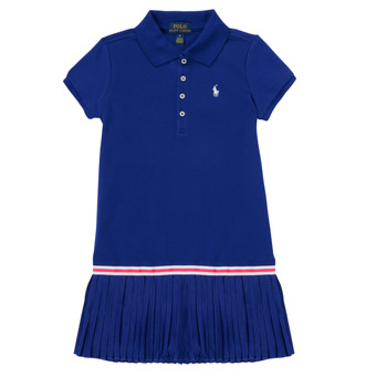 Odjeća Djevojčica Kratke haljine Polo Ralph Lauren PLIOTA Plava