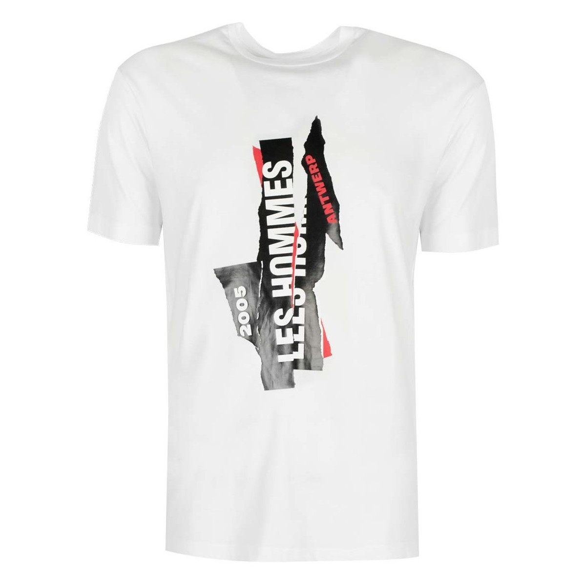 Odjeća Muškarci
 Majice kratkih rukava Les Hommes LJT224-710P | Logo Bijela