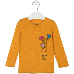 Odjeća Djeca Majice dugih rukava Losan 126-1020AL Žuta boja