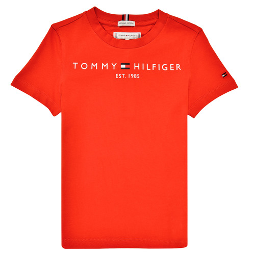 Odjeća Djeca Majice kratkih rukava Tommy Hilfiger AIXOU Crvena
