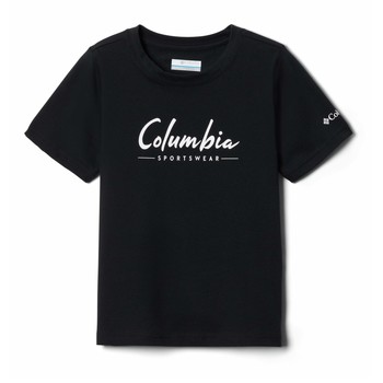 Odjeća Dječak
 Majice kratkih rukava Columbia VALLEY CREEK SS GRAPHIC SHIRT Crna