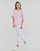Odjeća Žene
 Majice kratkih rukava Armor Lux 79240 Bijela / Ružičasta