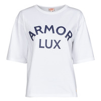 Odjeća Žene
 Majice kratkih rukava Armor Lux MC SERIGRAPHIE Bijela