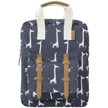Torbe Djeca Ruksaci Fresk Giraffe Mini Backpack - Blue Plava