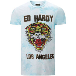 Odjeća Muškarci
 Majice kratkih rukava Ed Hardy - Los tigre t-shirt turquesa Blue