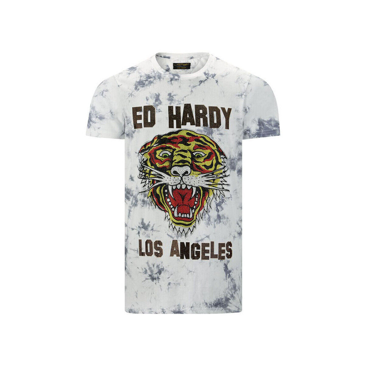 Odjeća Muškarci
 Majice kratkih rukava Ed Hardy Los tigre t-shirt white Bijela