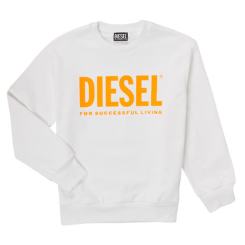 Odjeća Djeca Sportske majice Diesel SCREWDIVISION-LOGOX Bijela