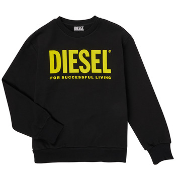 Odjeća Djeca Sportske majice Diesel SCREWDIVISION-LOGOX Crna