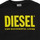 Odjeća Djeca Sportske majice Diesel SCREWDIVISION-LOGOX Crna