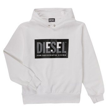 Odjeća Djeca Sportske majice Diesel SMILEY OVER Bijela