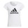 Odjeća Djevojčica Majice kratkih rukava Adidas Sportswear FEDELINE Bijela