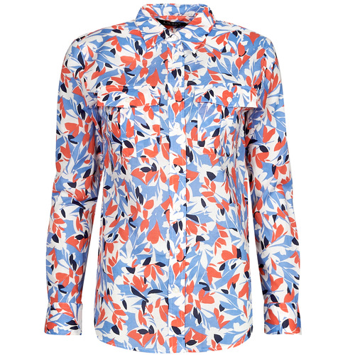 Odjeća Žene
 Košulje i bluze Lauren Ralph Lauren COURTENAY-LONG SLEEVE-BUTTON FRONT SHIRT Višebojna