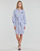 Odjeća Žene
 Kratke haljine Lauren Ralph Lauren ESSIEN-LONG SLEEVE-DAY DRESS Bijela