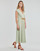 Odjeća Žene
 Duge haljine Lauren Ralph Lauren VATRIZIA-SHORT SLEEVE-DAY DRESS Zelena / Pale