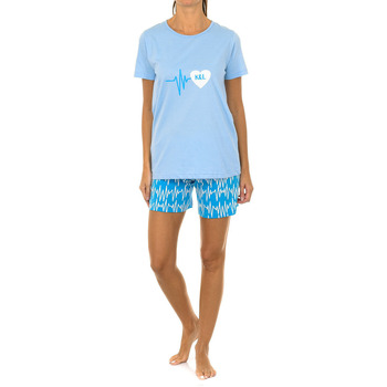 Odjeća Žene
 Pidžame i spavaćice Kisses And Love KL45135 Blue