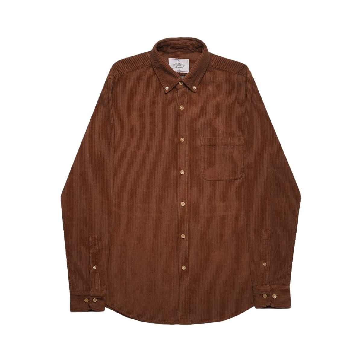 Odjeća Muškarci
 Košulje dugih rukava Portuguese Flannel Lobo Shirt - Brown Smeđa