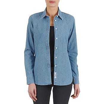 Odjeća Žene
 Košulje i bluze Kulte CHEMISE CIRCUIT 101826 BLEACH Blue
