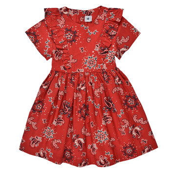 Odjeća Djevojčica Kratke haljine Petit Bateau BLOOM Crvena