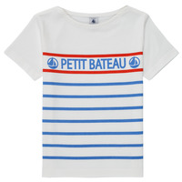 Odjeća Dječak
 Majice kratkih rukava Petit Bateau BLEU Blue / Red