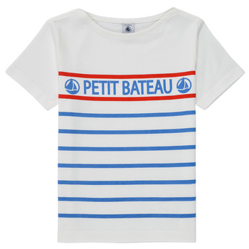 Odjeća Dječak
 Majice kratkih rukava Petit Bateau BLEU Plava / Crvena