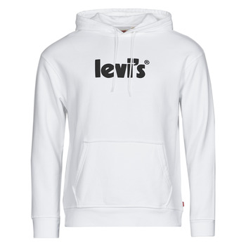 Odjeća Muškarci
 Sportske majice Levi's RELAXED GRAPHIC PO Poster / Hoodie / Bijela