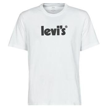 Odjeća Muškarci
 Majice kratkih rukava Levi's SS RELAXED FIT TEE Poster / Bijela