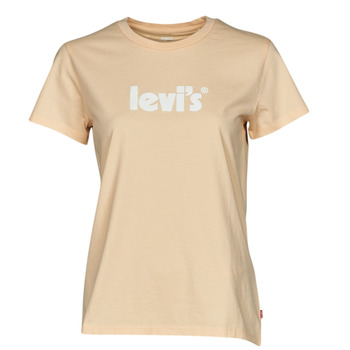 Odjeća Žene
 Majice kratkih rukava Levi's THE PERFECT TEE Seasonal / Poster / Boja breskve / Puree