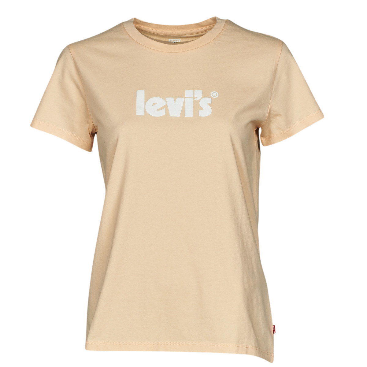 Odjeća Žene
 Majice kratkih rukava Levi's THE PERFECT TEE Seasonal / Poster / Boja breskve / Puree