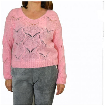 Odjeća Žene
 Majice / Polo majice Dinovo Scollo  V Intarsiato Ružičasta