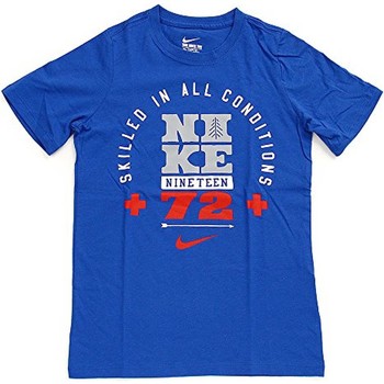 Odjeća Dječak
 Majice kratkih rukava Nike CAMISETA NIO  807287 Plava