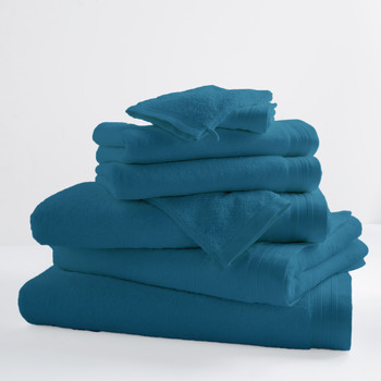 Dom Ručnici i rukavice za pranje Tradilinge CURACAO X2 Plava
