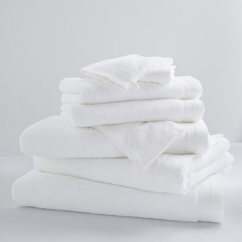 Dom Ručnici i rukavice za pranje Tradilinge MERINGUE X2 Bijela